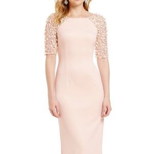 NWT, Adrianna Papell Beaded Column Gown Size 2